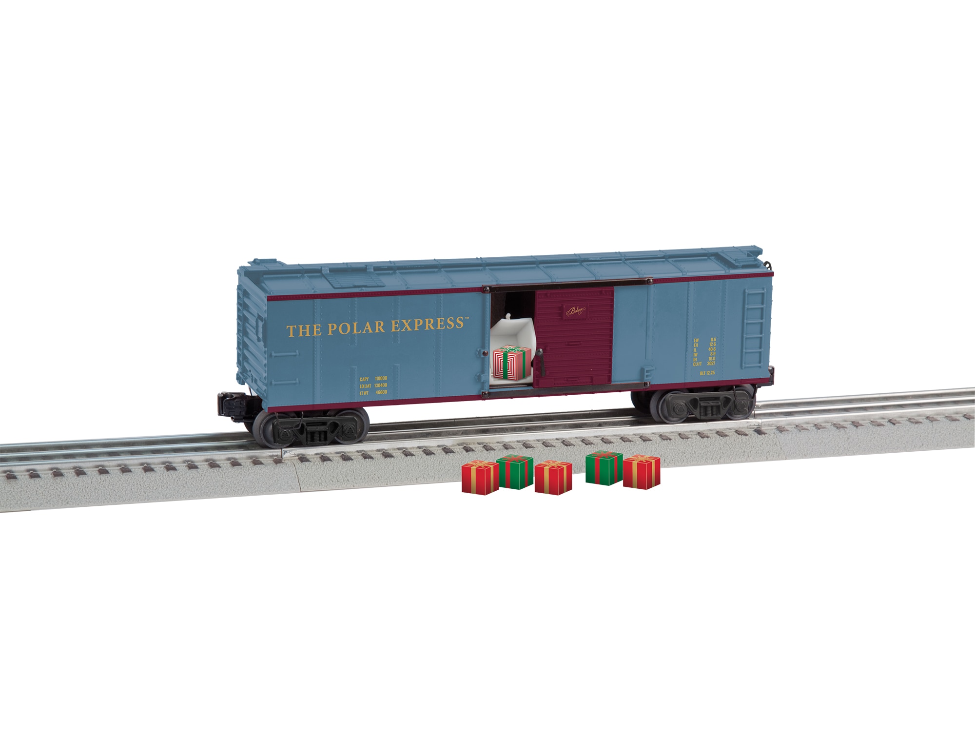 The Polar Express Illuminated Boxcar – Beleuchteter Güterwagen, Offizielle Lizenz, Sammlerstück Für Weihnachtsdeko