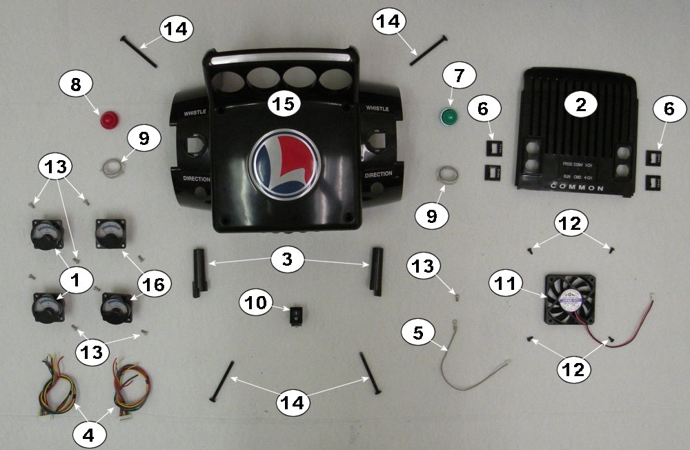 LIONEL KW Transformer Repair Kit - Power Cord & Parts For O Gauge Model Train Transformers